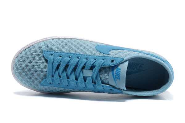 homme nike blazer low trainer 2013 summer light breathable blue 2012